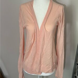 Peach Salmon Pink Sweater Old Navy Sz M